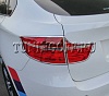 Хромированные накладки на стоп-сигналы BMW X6