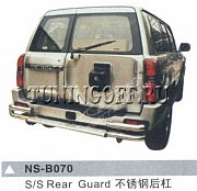 Защита заднего бампера с подножкой NS-B070 SAFARI / PATROL (2005-)