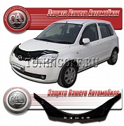 Дефлектор капота (прозрачный) MAZDA DEMIO (2005-)