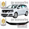 Дефлектор капота (прозрачный) SEAT ALHAMBRA (2010-)