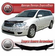 Дефлектор капота (серый) TOYOTA COROLLA FIELDER (2004-2006)