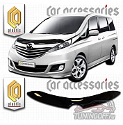 Дефлектор капота (серый) MAZDA BIANTE (2008-)