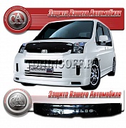 Дефлектор капота (серый) HONDA MOBILIO (2004-2008)