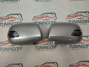 Корпуса зеркал с поворотником и габаритом TOYOTA HARRIER (2002-)