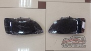 Очки на фары (Серые) SUBARU LEGACY B4 (98-00)