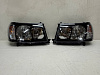 Фары (Хрустальные черные ) LAND CRUISER 100 (2004-2007)