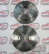 Комплект тормозных дисков перфорированных LAND CRUISER 200