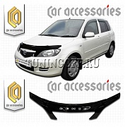 Очки на фары (Чёрные) MAZDA DEMIO DY3R, DY3W, DY5R, DY (02-)