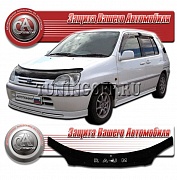 Дефлектор капота (серый) TOYOTA RAUM EXZ10 (97-03)