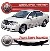 Очки на фары (прозрачные) TOYOTA COROLLA 12X (04-ON)