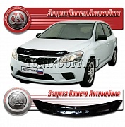Дефлектор капота (серый) KIA CEED 2011