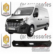Дефлектор капота (прозрачный) RENAULT MASTER (2010-)