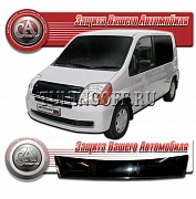Дефлектор капота (черный) HONDA MOBILIO (2001-2004)
