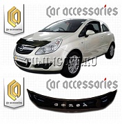 Очки на фары (прозрачные) OPEL CORSA (2007-)