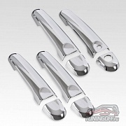 Хромированные накладки на дверные ручки NISSAN MARCH / MICRA (2010-)