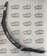 Дефлектор капота (АРТ черный) TOYOTA WISH (2009-)