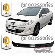 Дефлектор капота (черный) PEUGEOT 408