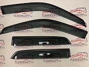 Ветровики дверные (Дымчатые) HONDA CR-V (00-04)