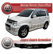 Дефлектор капота (черный) TOYOTA CAMI (99-05)