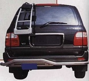 Защита заднего бампера P2162 (FJ100-B025) LAND CRUISER CYGNUS
