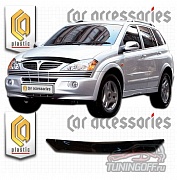 Дефлектор капота (серый) SSANG YONG KYRON (07-)