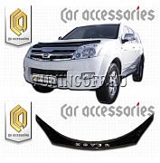 Дефлектор капота (прозрачный) GREATWALL HOVER CUV (05-06)
