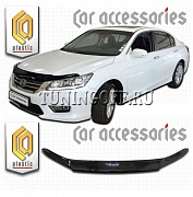 Дефлектор капота (черный) HONDA ACCORD (2013-)