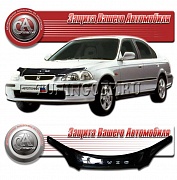 Дефлектор капота (прозрачный) HONDA CIVIC FERIO (95-00)