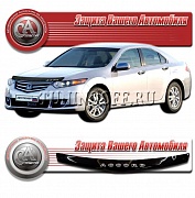 Дефлектор капота (Чёрный) HONDA ACCORD (08-)