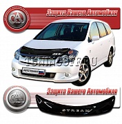 Дефлектор капота (Прозрачный) HONDA STREAM (2003-2006)