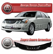 Дефлектор капота (серый) TOYOTA MARK2 BLIT WAGON (2002-)