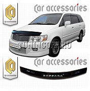 Дефлектор капота (прозрачный) NISSAN BASSARA (99-03)