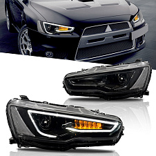 Фары тюнинг MITSUBISHI LANCER (07-)