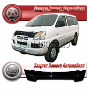 Дефлектор капота (черный) HYUNDAI STAREX (2004)