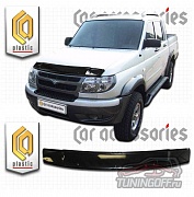 Дефлектор капота (черный) UAZ (УАЗ) PICKUP (2009-2014)