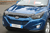 Дефлектор капота (черный) BG509 HYUNDAI TUCSON (2008-)