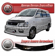 Дефлектор капота (серый) TOYOTA TOWN ACE NOAH (96-00)