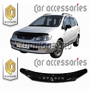 Дефлектор капота (прозрачный) TOYOTA COROLLA SPACIO E111-E115 (97-)