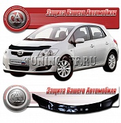 Дефлектор капота (серый) TOYOTA AURIS