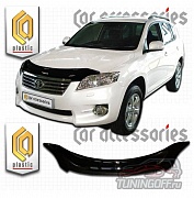 Дефлектор капота (черный) TOYOTA RAV4 (10-)
