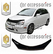 Дефлектор капота (Черный) SUZUKI AERIO / LIANA (2001-)