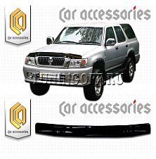Очки на фары (черные) GREATWALL SAFE SUV G5 (2001-)