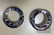 Хромированные накладки на противотуманные фары TOYOTA LAND CRUISER PRADO 150 (2013-)
