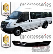 Дефлектор капота (прозрачный) FORD TRANSIT (2006-)