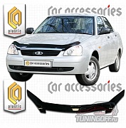 Дефлектор капота (серый) LADA PRIORA