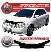 Дефлектор капота (серый) TOYOTA COROLLA RUNX / ALLEX (01-02)