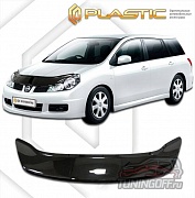 Дефлектор капота (черный) NISSAN WINGROAD / AD (2005-)