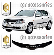 Очки на фары (Серые) NISSAN ALMERA (04-)