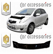 Дефлектор капота (серый) TOYOTA VITZ / YARIS (05-)
