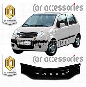 Дефлектор капота (прозрачный) DAEWOO MATIZ (98-)
